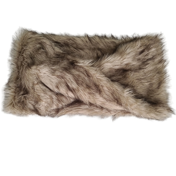 Other Accessories - Gorgeous Super Soft Comfortable Brown Fur Wrap/Scarf